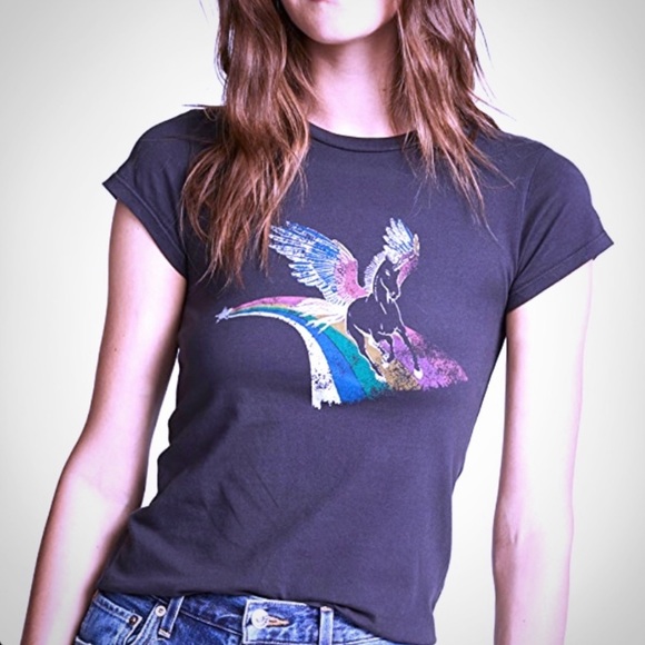 Pam & Gela Unicorn Tee Petite